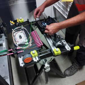 Soudure fibre multimode